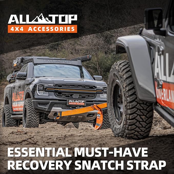 ALL-TOP Recovery Snatch Strap, 3in x 30ft - Image 6