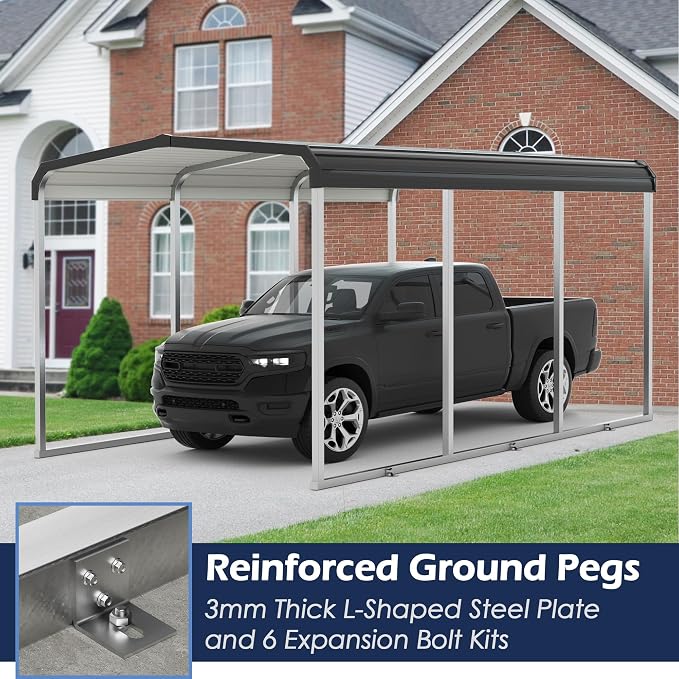 Xilingol Metal Carport, Heavy Duty Carport Canopy - Image 5