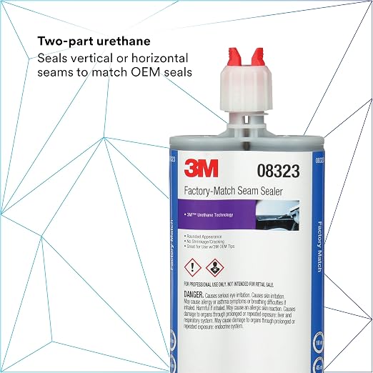 3M Factory-Match Seam Sealer, Medium/High Viscosity Urethane, 200 mL/6.75 fl oz - Image 3