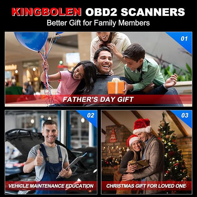 KINGBOLEN S500 OBD2 Scanner, ABS SRS Engine at Diagnostic Tool, Automotriz Code - Image 7
