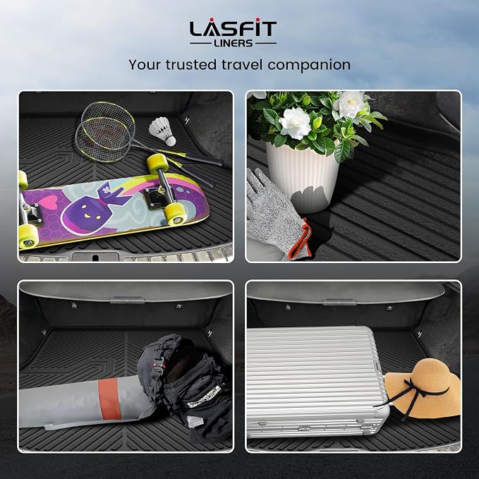 LASFIT Trunk Mat for Lexus RX/RX350/RX350h/RX500h 2025 2024 2023, All Weather - Image 8