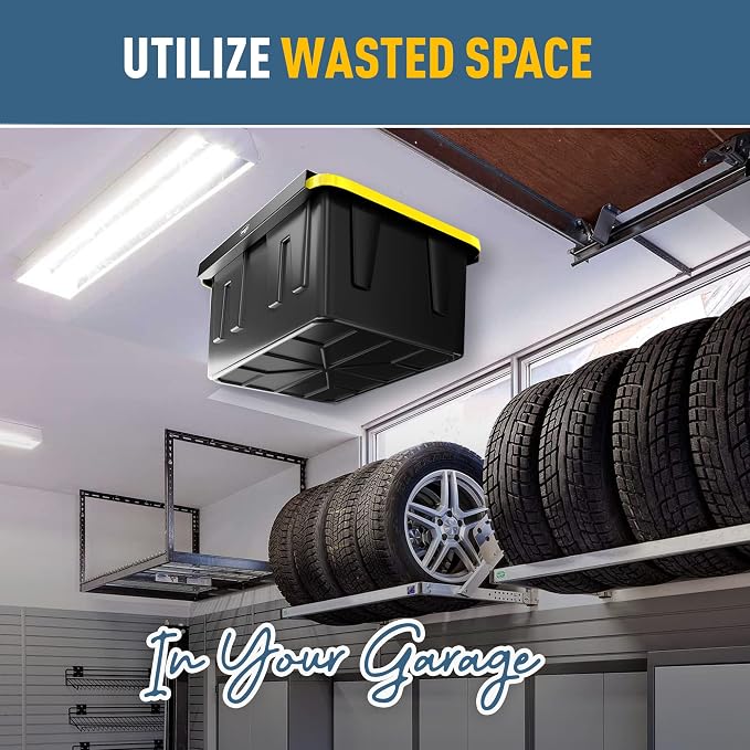 Koova Heavy-Duty Overhead Garage Storage Rack - Image 6