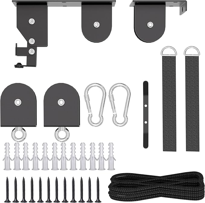 2 Pack Bike Hoist, Heavy Duty Bike Pulley System - Image 8