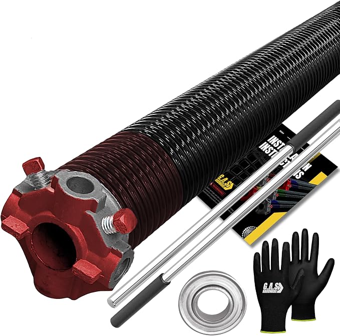 Garage Door Torsion Spring 234x1.75x29 Includes 1” Steel Bearing, Non-Slip by GASHardware