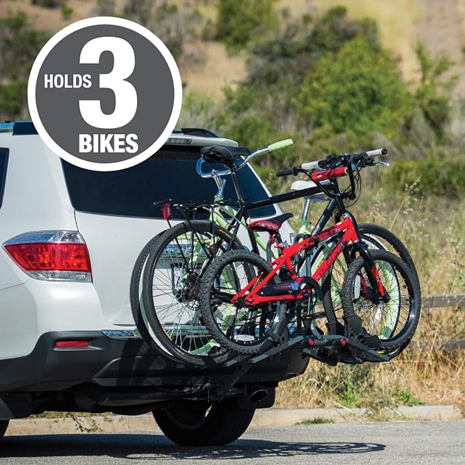 BELL Right Up 350 3-Bicycle Platform Hitch Rack - Image 4