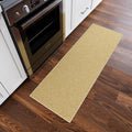 Ottomanson Hallway Runner Rug 20" x 59" Non Slip Solid Area Rugs Easy to Clean by Ottomanson