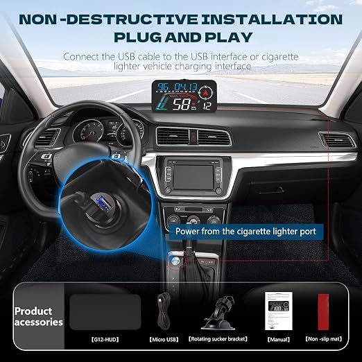 Hud Car Head Up Display G12 - Image 9