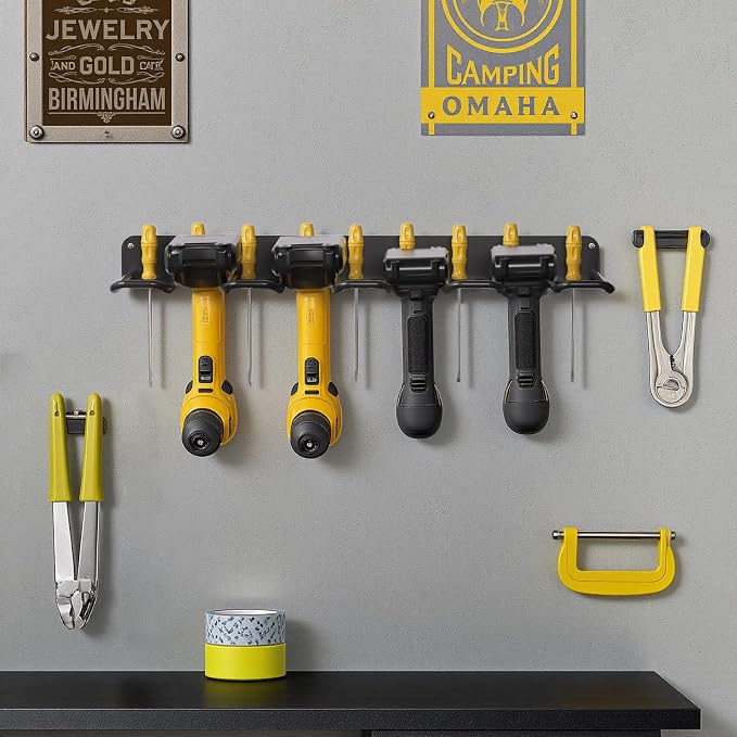 oviitech Power Tool Organizer Wall Mount，Power Tool Storage Rack - Image 5