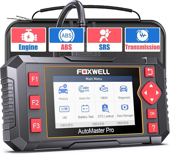 FOXWELL NT604 OBD2 Scanner Diagnostic Tool, Check Engine Code Reader, ABS SRS by FOXWELL