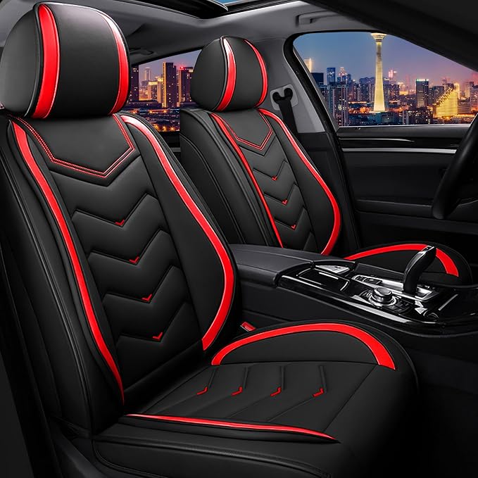 Car Seat Covers for Chrysler Pacifica 2004-2025, Stylish Sport Seat Cover by Unknown