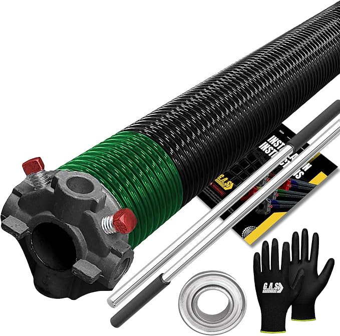 Garage Door Torsion Spring 243x1.75x38 Includes 1” Steel Bearing, and Winding by GASHardware