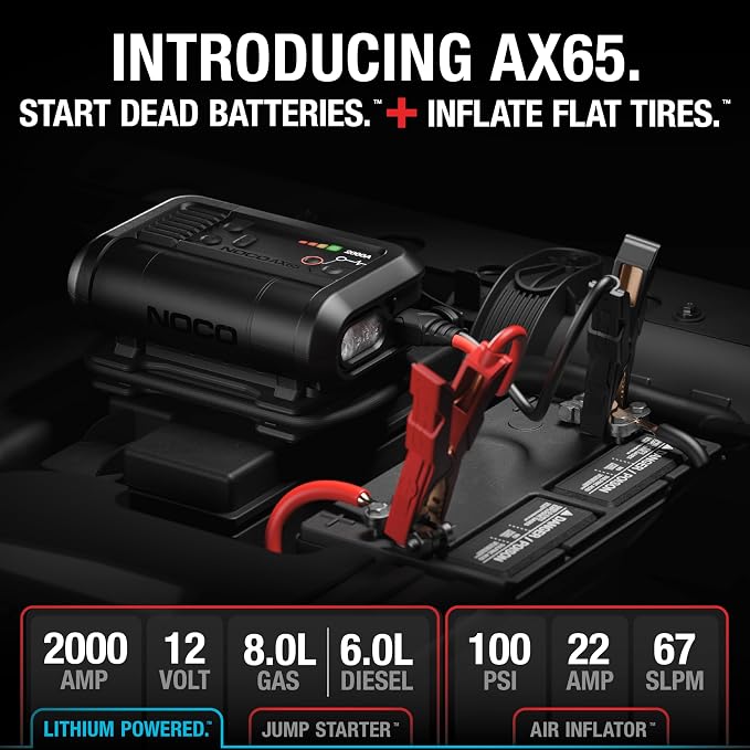 NOCO Boost Air AX65: 2000A Jump Starter - Image 2