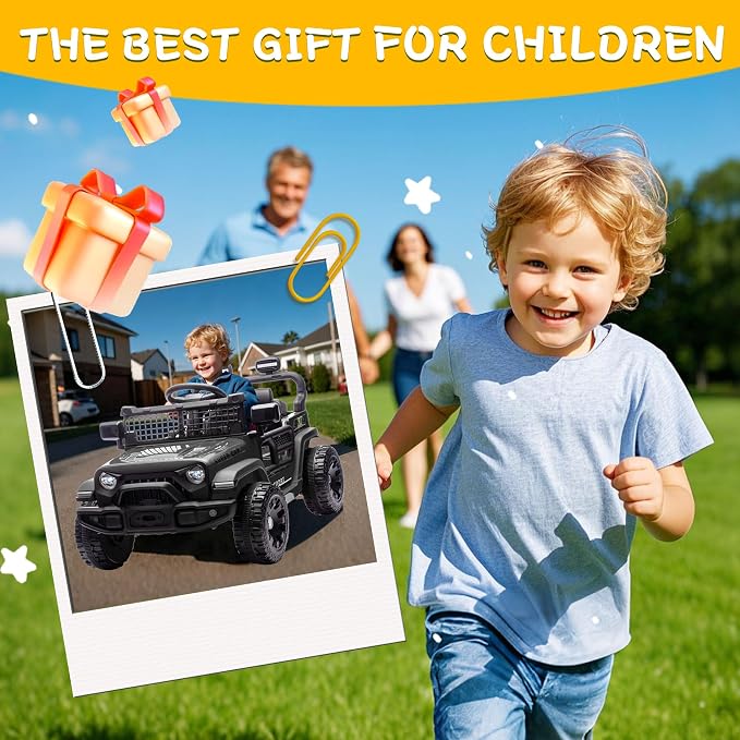 24V Ride on Toys with Parents Control, Ride on Truck Car with Four-Wheel - Image 7
