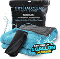 Microfiber towels for cars by CrystalCleanCarCare