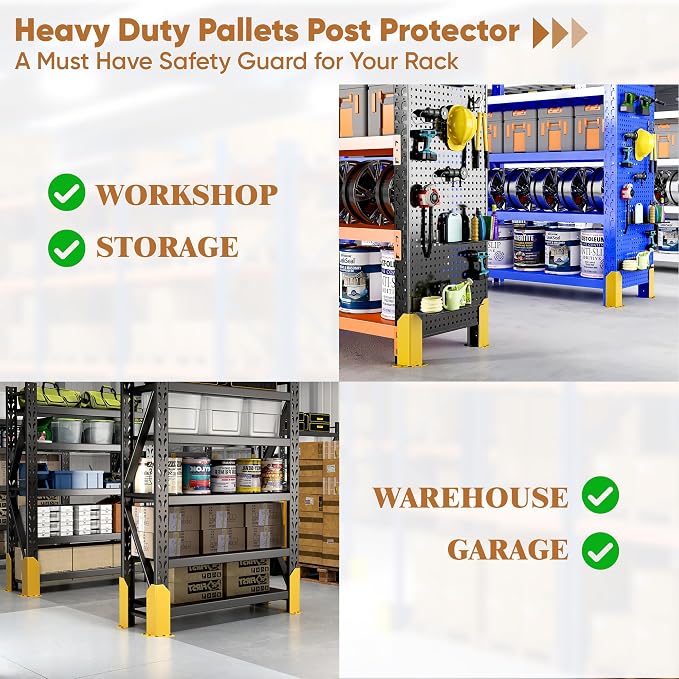 Nisorpa Pallet Rack Post Protectors - Image 9