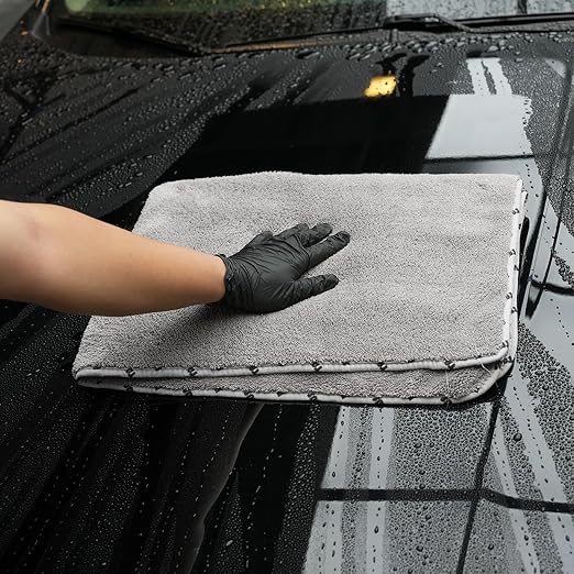 SPTA Car Microfiber Towels Woolly Mammoth Large, Super Absorbent and Soft - Image 8