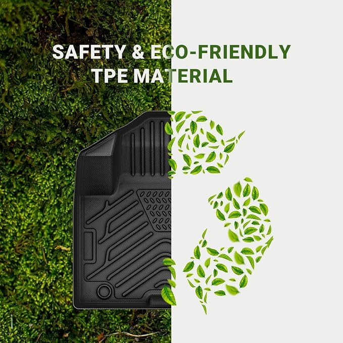 Floor Mats Fit for 2019-2025 Chevy Silverado 1500/GMC Sierra 1500, Car Mats for - Image 7