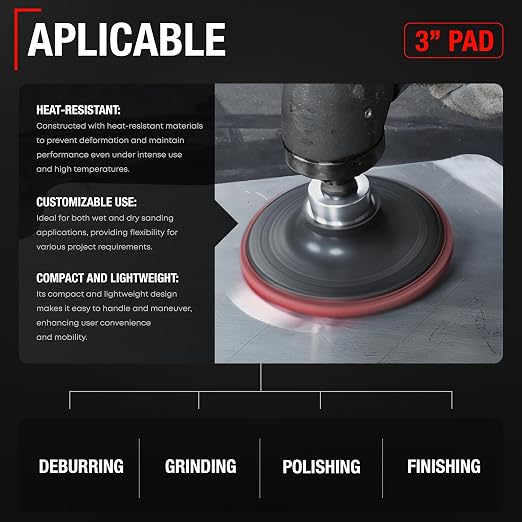 3-inch Conditioning Disc Pad Holder Assembly - Image 3