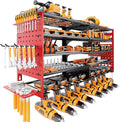 5 Layers Power Tool Organizer Wall Mount, Cordless Tool Storage Rack Holder by DAYSUP