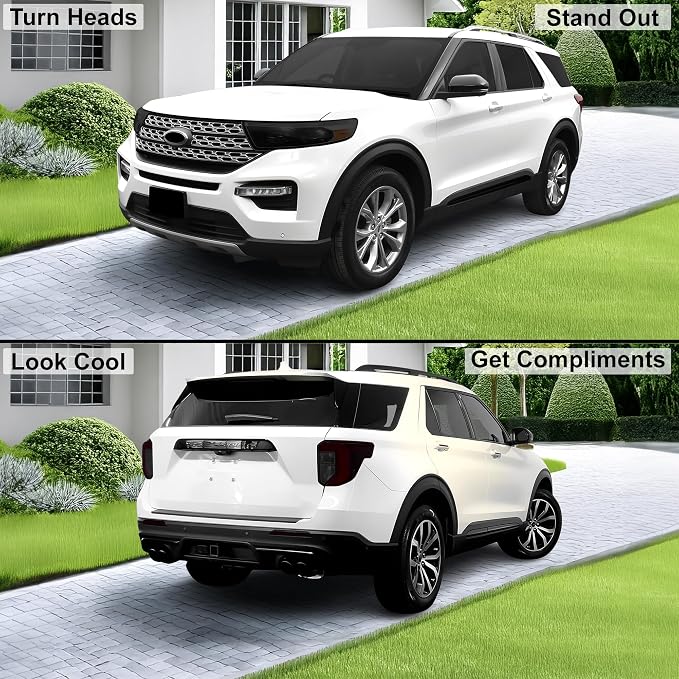 BOGAR TECH DESIGNS Precut Made for Ford Explorer 2020-2024 Full Headlight - Image 2