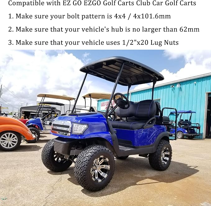 HHCSOP 4x4 2" Golf Cart Wheel Spacers - Image 2