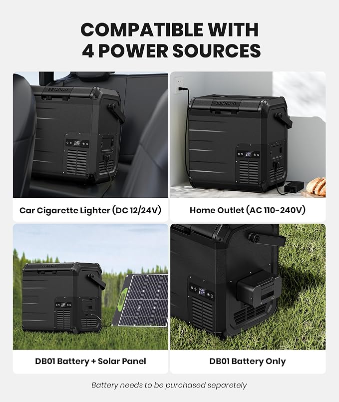 EENOUR D18 12 Volt Car Refrigerator, Portable Freezer 19Qt/18L, Compressor - Image 8
