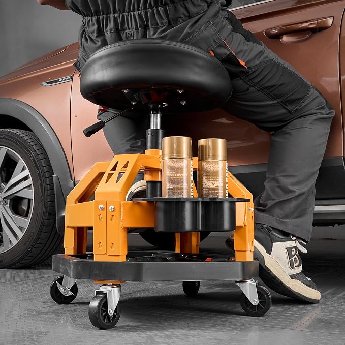 VEVOR Garage Stool, Rolling Mechanic Stool - Image 8