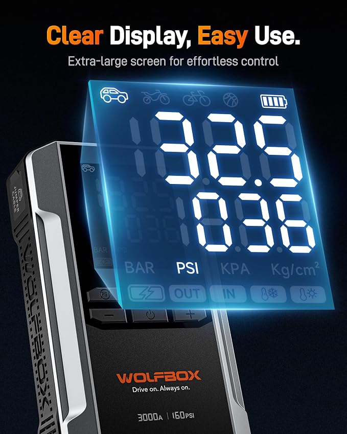 WOLFBOX 3000A Jump Starter - Image 8