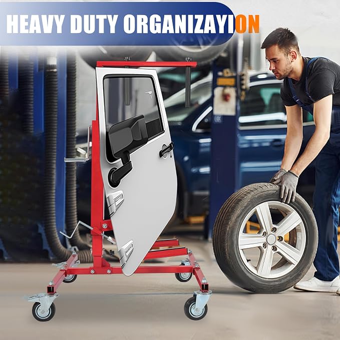 HECASA Adjustable Car Door Installer and Remover Jack Lift Hoist w/Swivel - Image 5