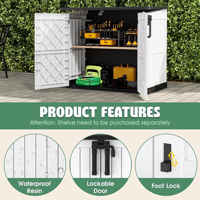 Outdoor Storage Cabinet 36 Cu Ft - Image 3
