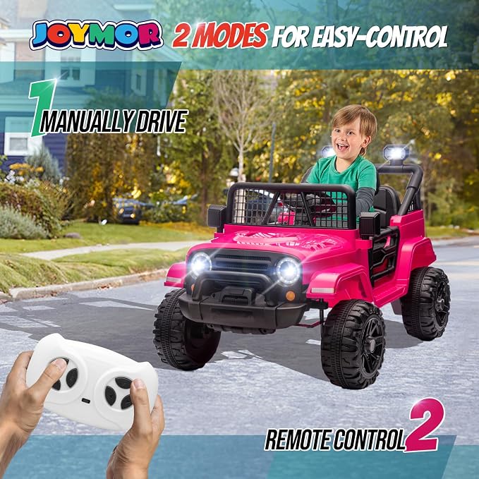JOYMOR 12V Kids Ride on Truck - Image 3