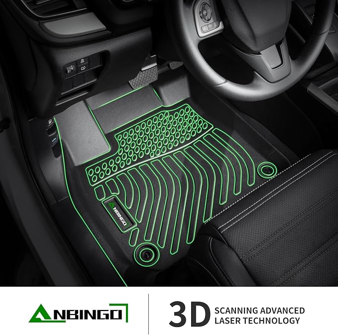ANBINGO® Floor Mats Custom for VW Jetta 2012-2018 Waterproof Car Mats All - Image 3