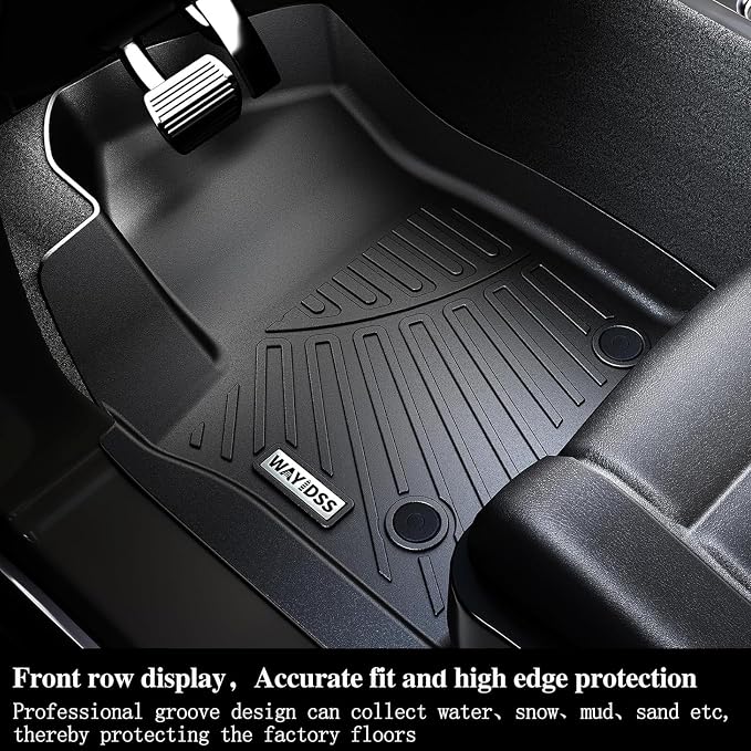 Floor mat for 2017-2024 2025 Chrysler Pacifica Hybrid Touring Models Cargo Mat - Image 3