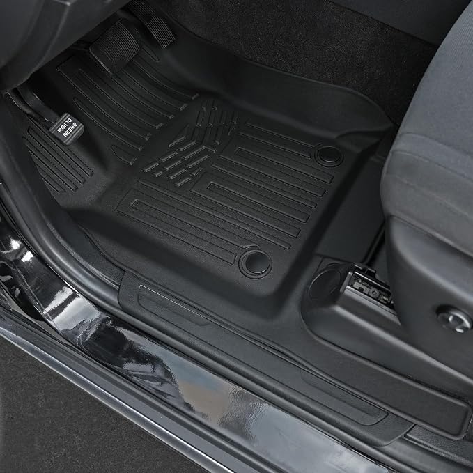 Floor Mats for 2016-2024 2025 Dodge Durango 6-seat, All Weather TPE Cargo Liner - Image 3