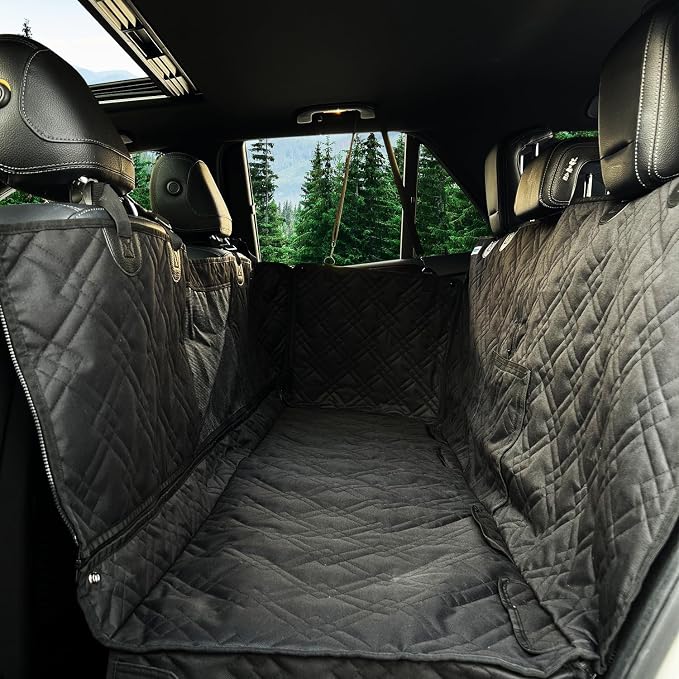 Bulldogology Dog Car Seat Cover by BulldogologyPetSolutions