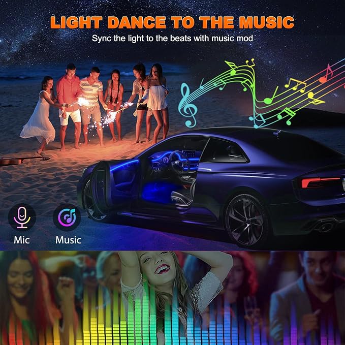 Interior Car LED Strip Lights - Image 4