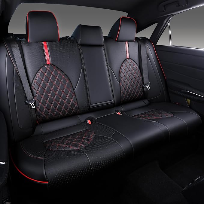 Custom Fit Camry Seat Covers for Toyota Camry Hybrid LE, Hybrid SE 2018-2024 - Image 2