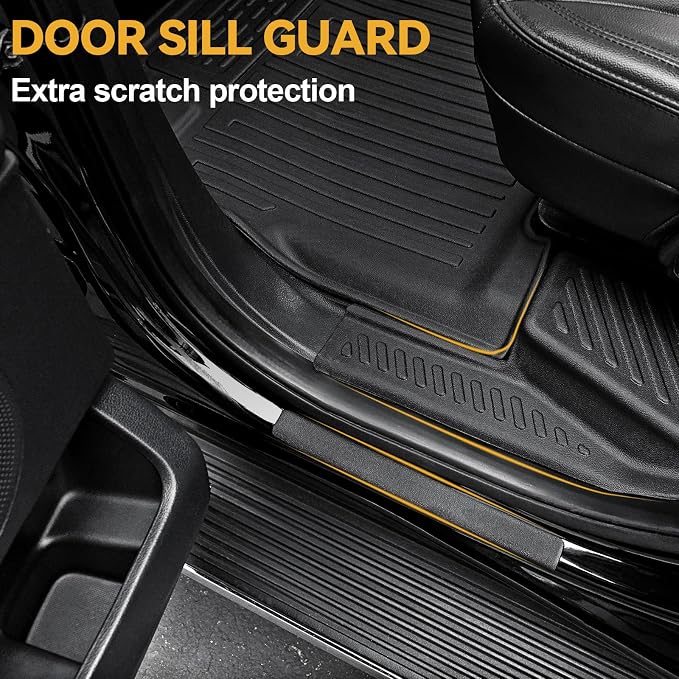 Floor Mats Set for 2018-2024 Ford Expedition/Lincoln Navigator 7 Seats - Image 5
