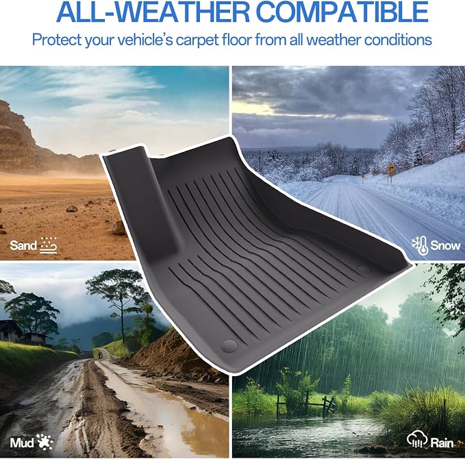 Floor Mats Fits for Tesla Model 3 2023-2018 - Image 3