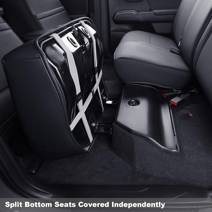 LUCKYMAN CLUB Rear Seat Covers Custom Fit - Image 4