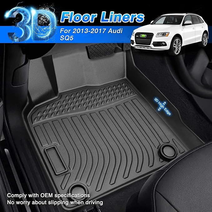 Cartist Floor Mats Fit for Audi Q5 2009-2017/2013-2017 SQ5 Accessories - Image 2