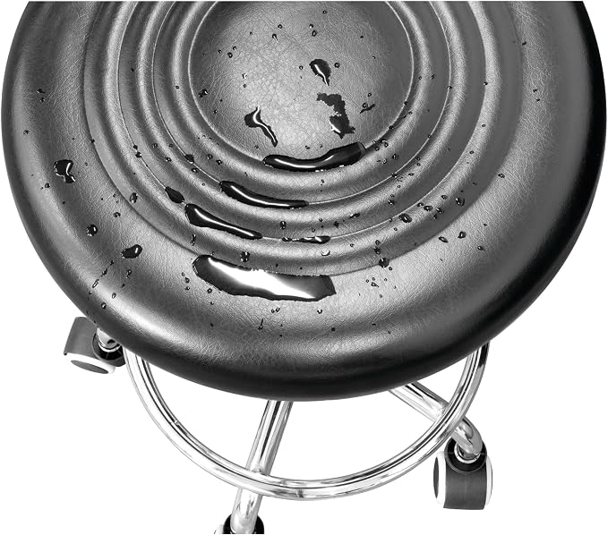 Performance Tool W85027 Adjustable Pneumatic Rolling Bar Stool, 250 Lbs Capacity - Image 6