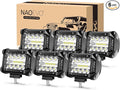 NAOEVO 4 Inch LED Pod Lights, 360W 36, 000LM LED Fog/Driving/Off Road Lights by NAOEVO