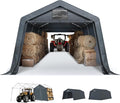Sophia & William Carport Storage Shed 13x22 ft Portable, Heavy Duty Car Port by SophiaWilliam