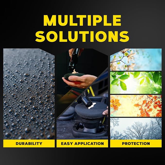 Meguiar's Gold Class Carnauba Plus Premium Liquid Wax Kit, Car Detailing Kit - Image 3