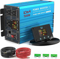 1500 Watt Inverter Pure Sine Wave DC 12V to 110V AC Power Inverters by LCYMW