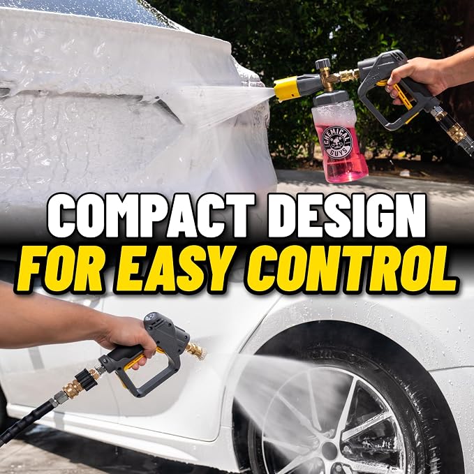 Chemical Guys EQP402 Snubby Pressure Washer Gun, Foam Cannon Attachment - Image 9