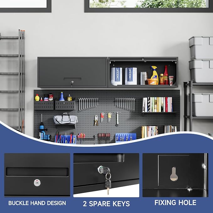 Metal Wall Storage Cabinet - Image 5