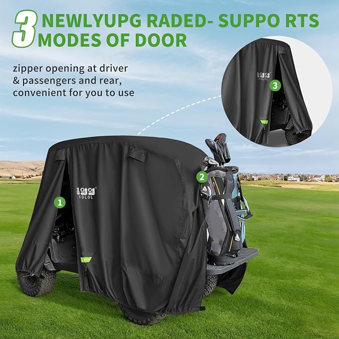 10L0L Heavy Duty Golf Cart Cover - Image 5