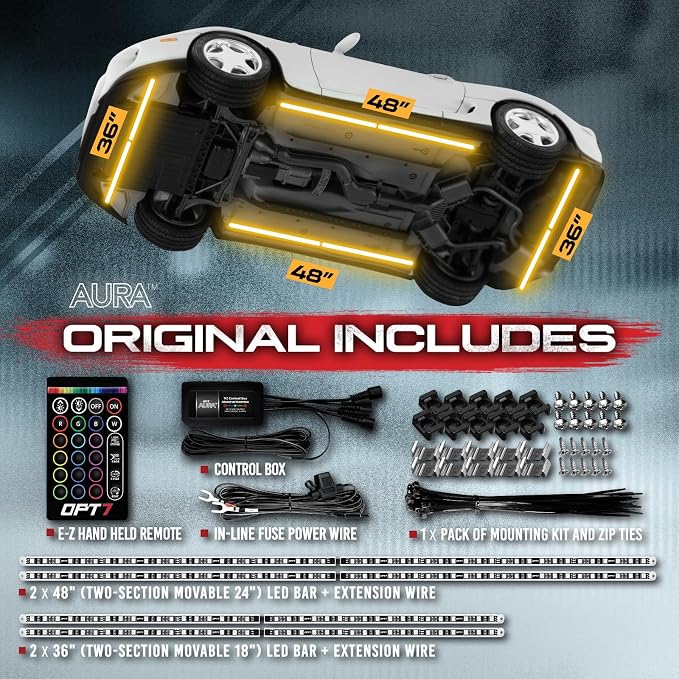 OPT7 Aura Aluminum LED Underglow Kit - Image 2